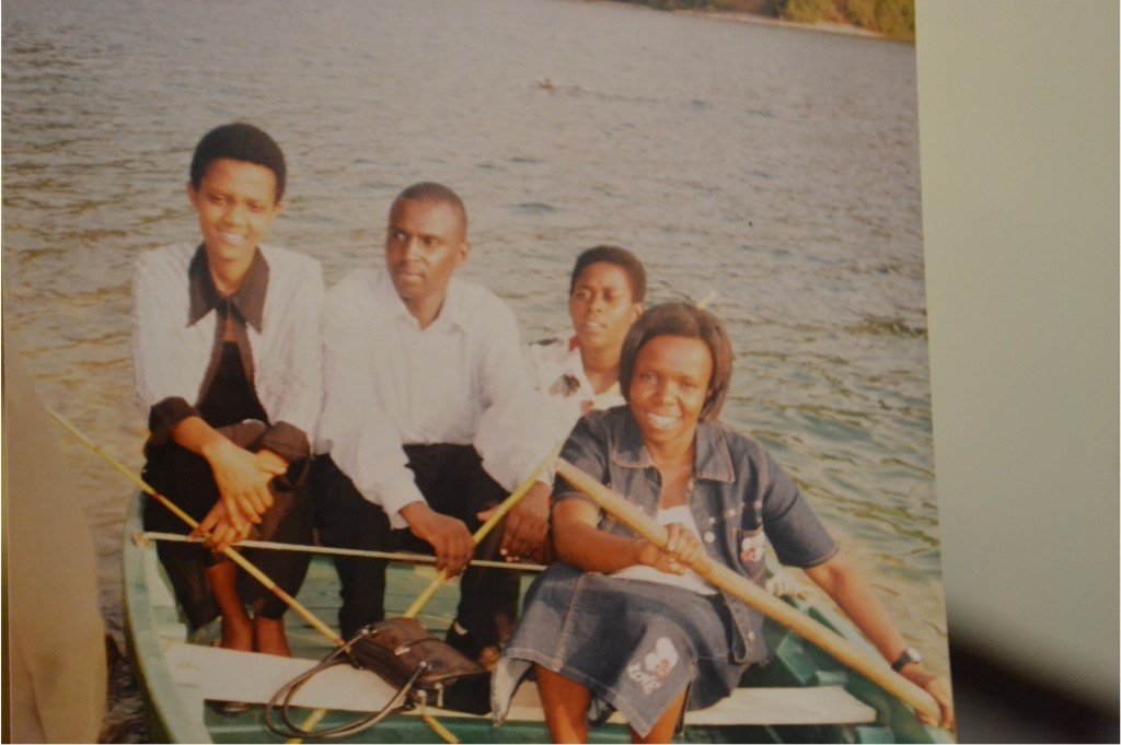 Early members on a fellowship outing together