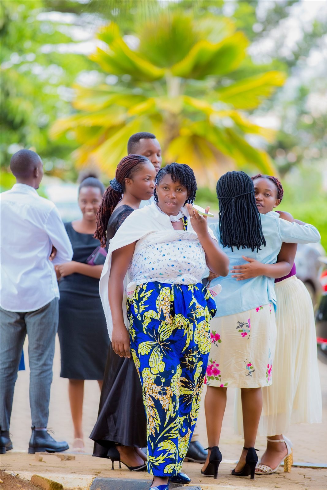 Guests welcomed at a campus church gathering