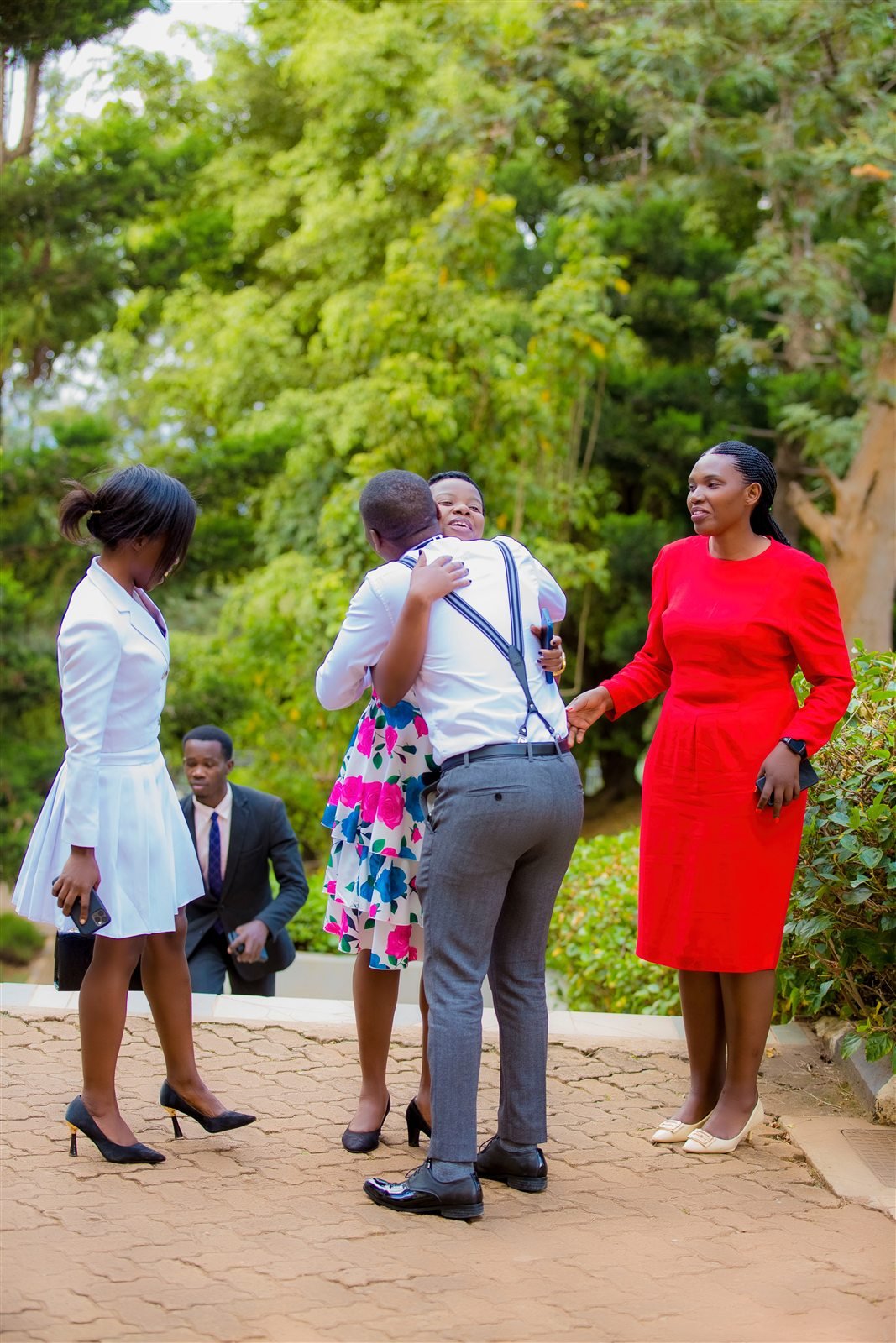 Members worshipping and praising together