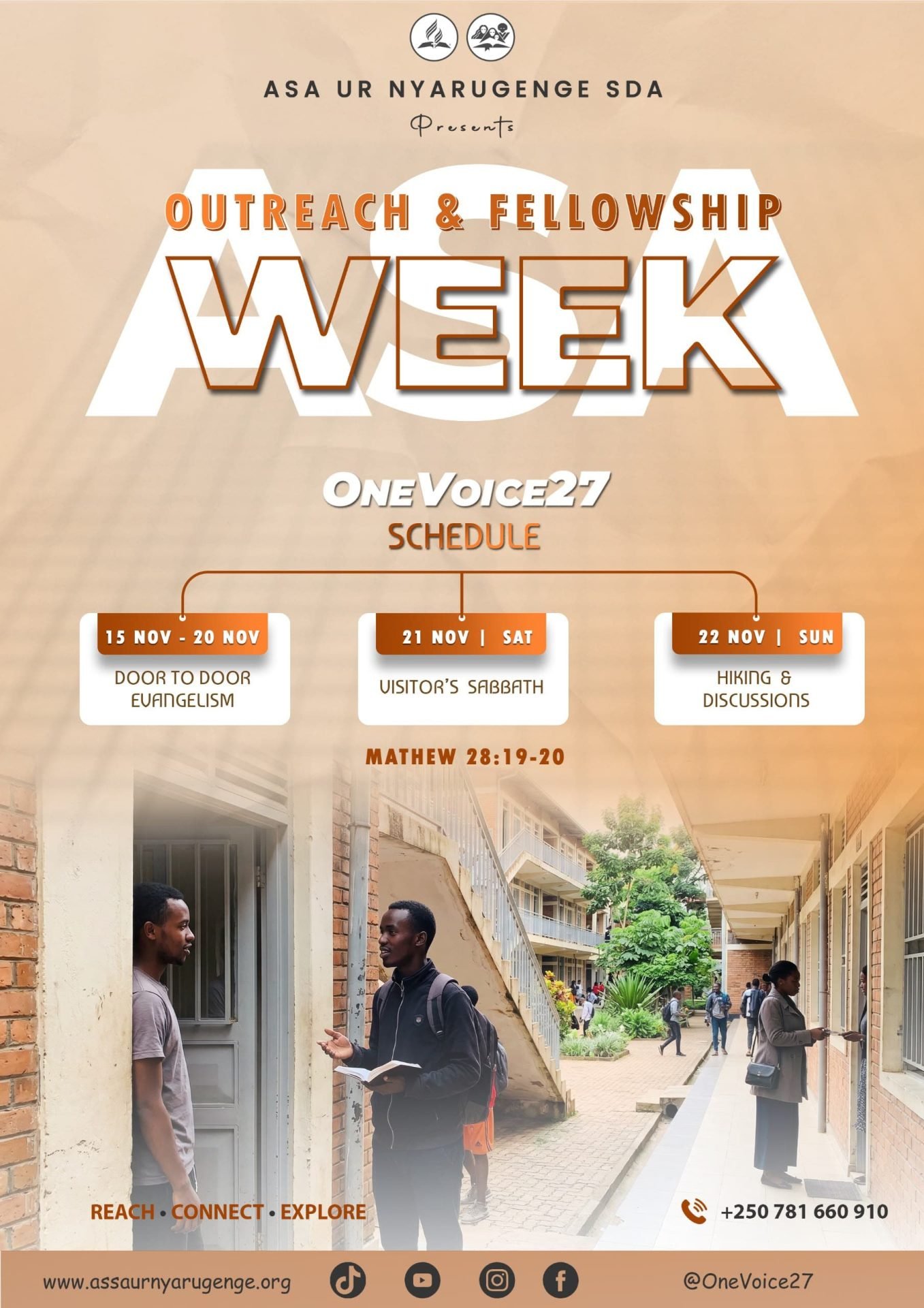 Outreach & Fellowship Week 2026 – One Voice 27